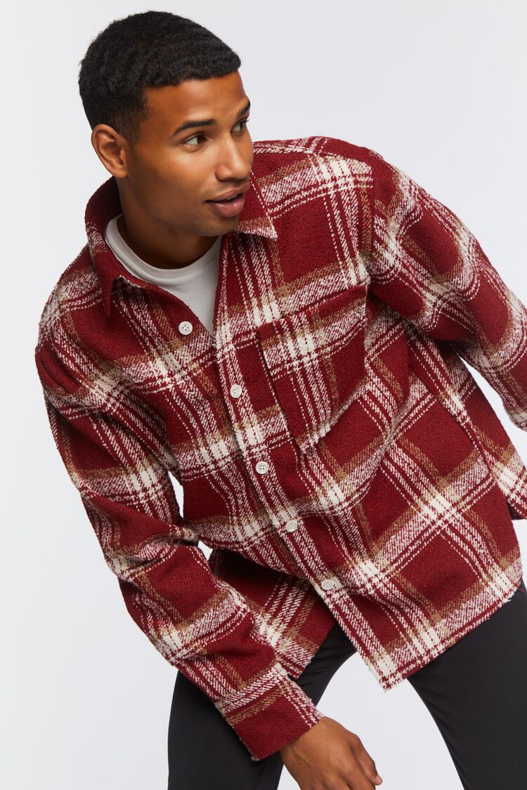 Plaid Boucle Shirt